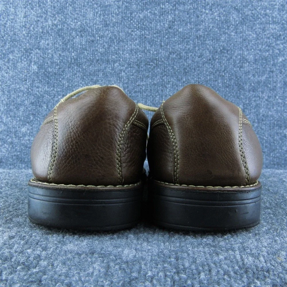 Sandro Moscoloni Men Derby Oxfords Shoes Brown‎ Leather Lace Up Size 10 Medium